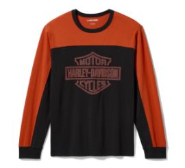  T-shirt &agrave; manches longues H-D&reg; Essential Colorblock 