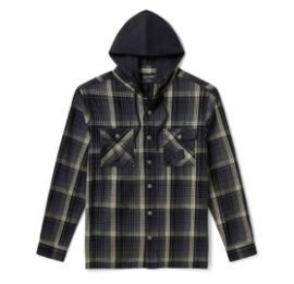 Chemise &agrave; carreaux &agrave; capuche H-D American Classic pour hommes