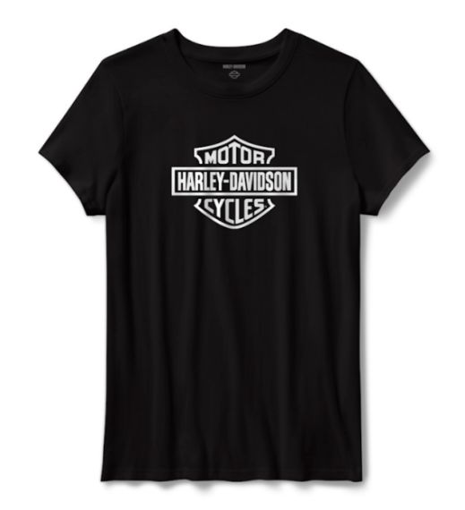 T-shirt H-D Standard Bar & Shield pour femmes - Harley Black