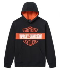 Sweat &agrave; capuche H-D Essential Bar & Shield pour hommes