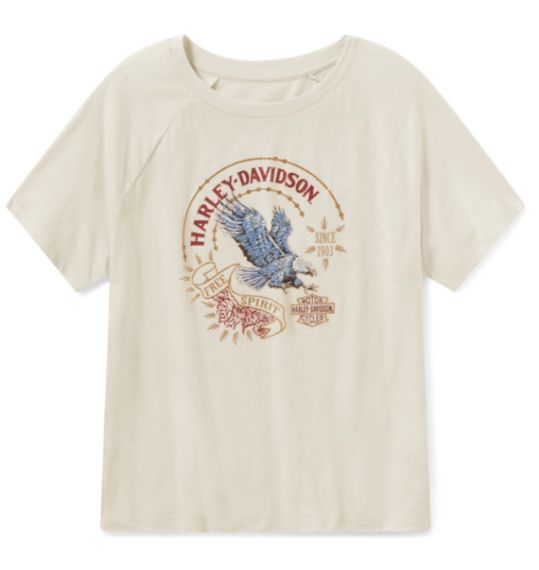 T-shirt &agrave; manches raglan Bling Thorns & Talons pour femmes