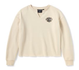 Sweat en polaire Iron Rose pour femmes - Birch