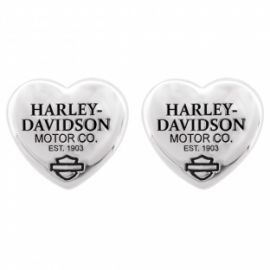 BOUCLES D'OREILLES "HEART"- HARLEY-DAVIDSON -