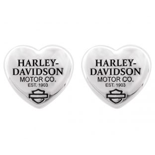 BOUCLES D'OREILLES "HEART"- HARLEY-DAVIDSON -