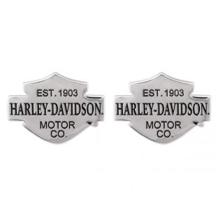 BOUCLES D'OREILLES B&S - HARLEY-DAVIDSON -