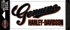 Autocollant "GENUINE"- Harley- Davidson