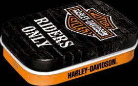 BOITE METALLIQUE "MINT BOXES RIDERS ONLY" HARLEY DAVIDSON