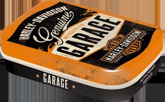 BOITE METALLIQUE "MINT BOXES GARAGE" HARLEY DAVIDSON